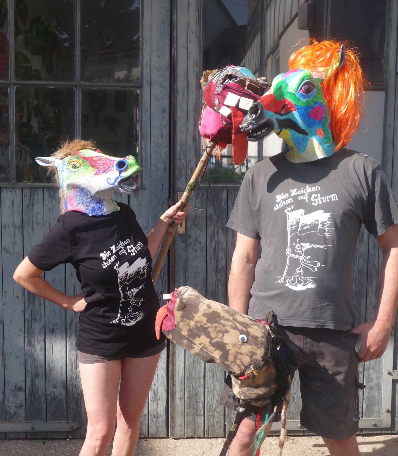 gaulcrew-t-shirt - die zeichen stehen auf sturm