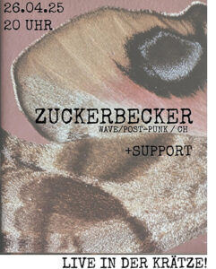 Flyer kraetzwerk-konzi am 26.04.2025