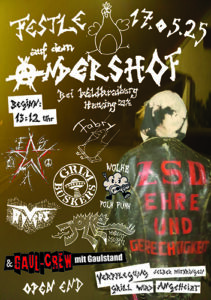 Flyer Hoffest am 17. Mai 2025